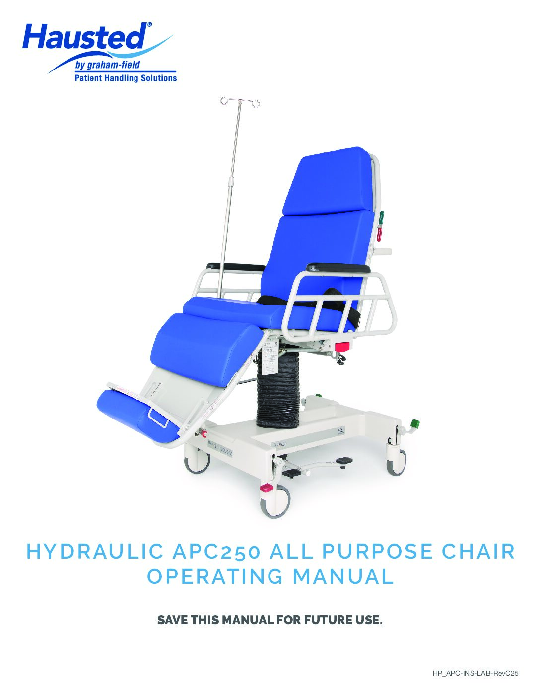 Operation Manual – Hydraulic All Purpose Surgi Chair (APC)