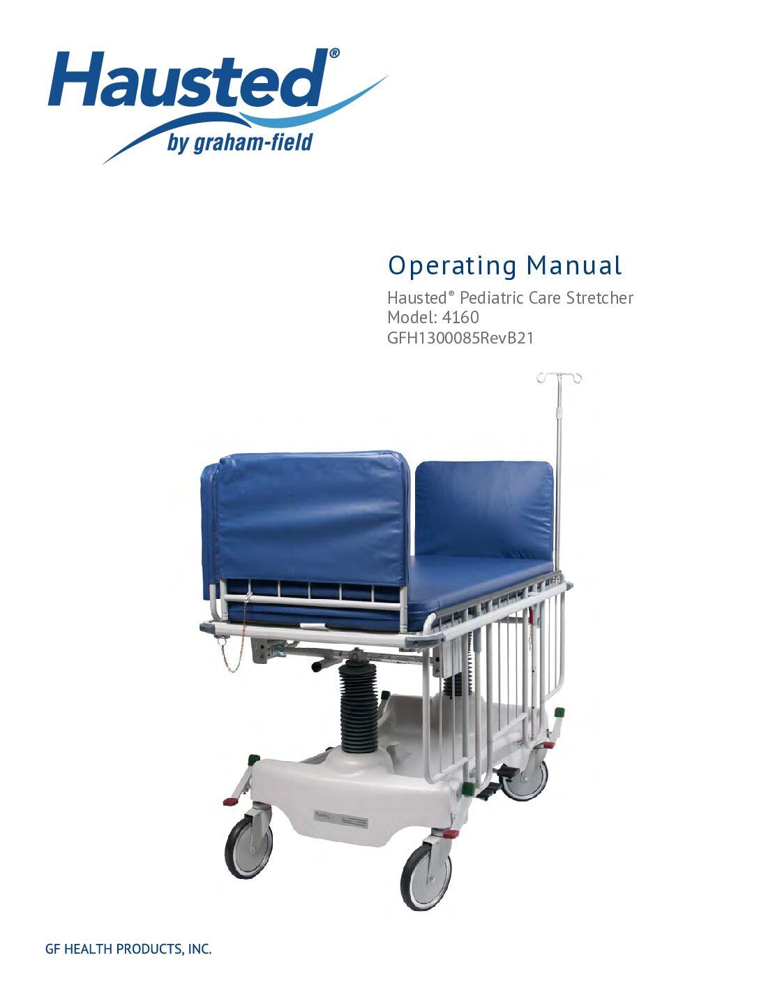 Operation Manual – Pediatric Transport Stretcher