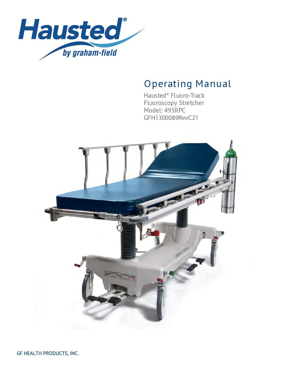 Operation Manual – Fluoro-Track™ Fluoroscopy Stretcher