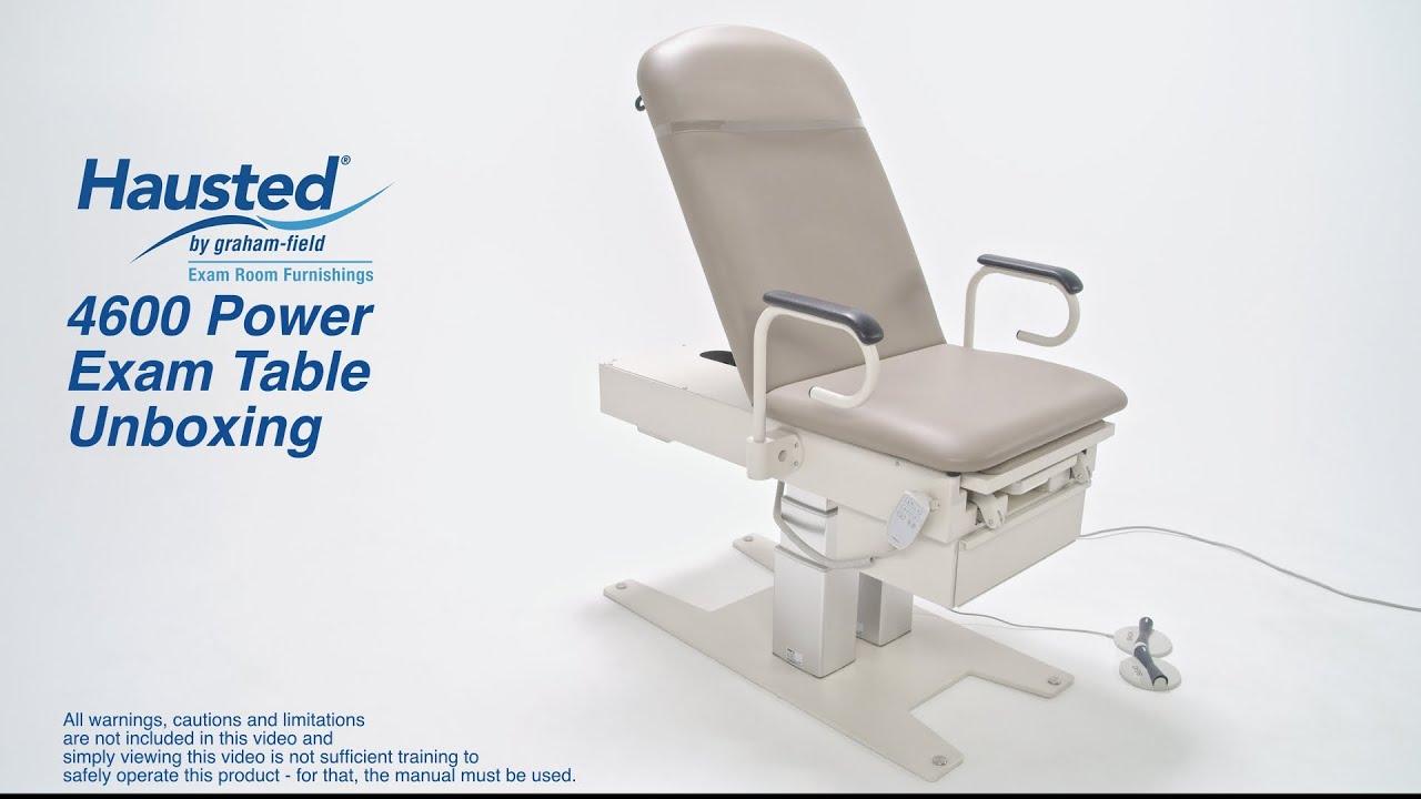 4600 Power Exam Table Unboxing