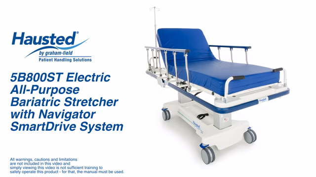 5B800ST Electric All-Purpose Bariatric Stretcher with Navigator SmartDrive System