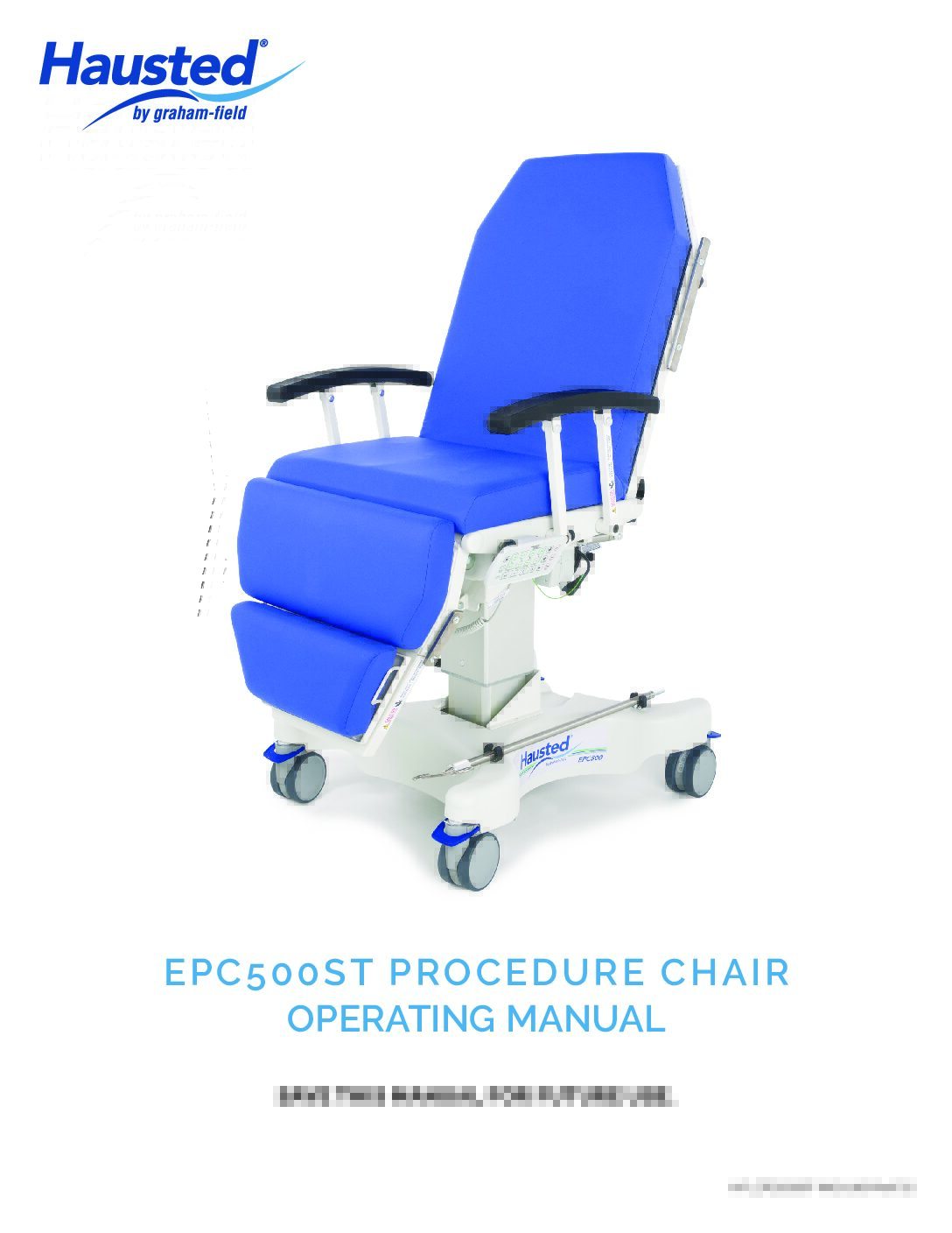 Operation Instructions – EPC500 Procedure Chair